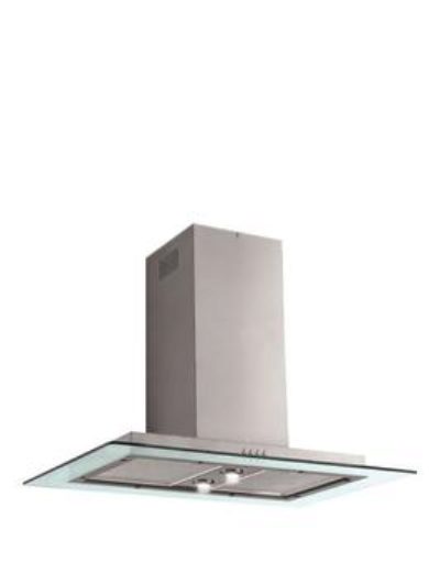 Baumatic Bti975Gl 90 Cm Island Cooker Hood - Stainless Steel/Glass Baumatic Bti975Gl 90 Cm Island Cooker Hood - Stainless Steel/Glass